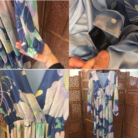 Lulus long sleeve floral maxi. Last one! - Picture 8 of 8